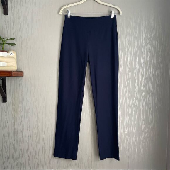 Eileen Fisher Women's Navy Blue Stretch Pants Size PP Petites - Picture 1 of 6